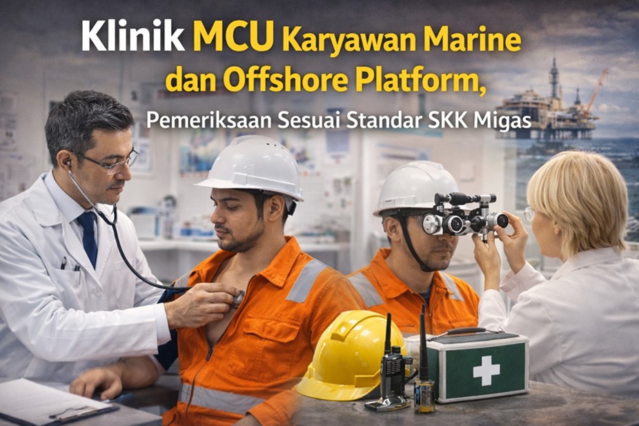 Klinik MCU Karyawan Marine dan Offshore Platform, Pemeriksaan Sesuai Standar SKK Migas