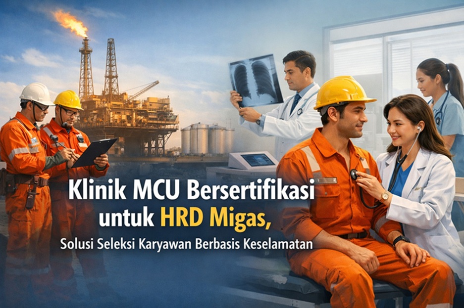 Klinik MCU Bersertifikasi untuk HRD Migas, Solusi Seleksi Karyawan Berbasis Keselamatan