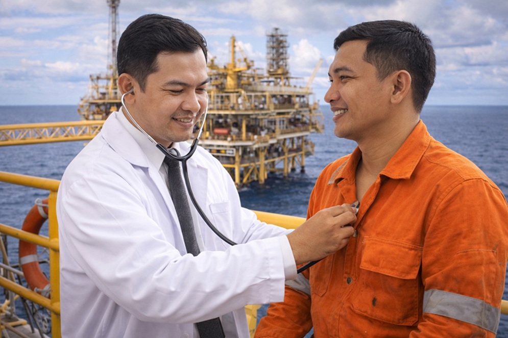 Layanan MCU Onsite di Area Offshore