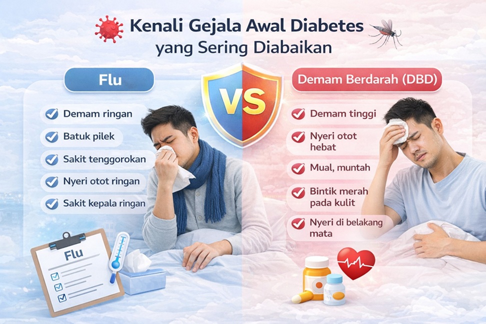 Perbedaan Flu dan Demam Berdarah dbd