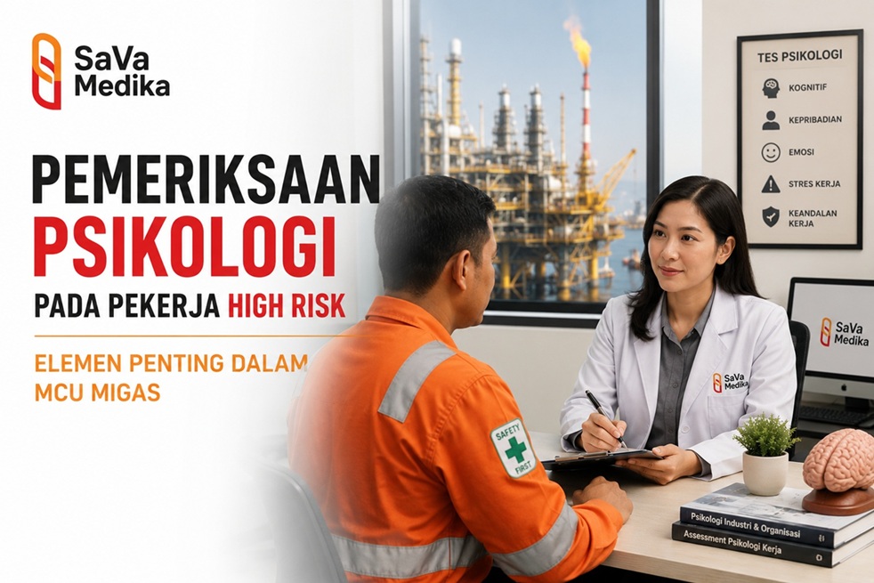 Pemeriksaan Psikologi pada Pekerja High Risk, Elemen Penting dalam MCU Migas