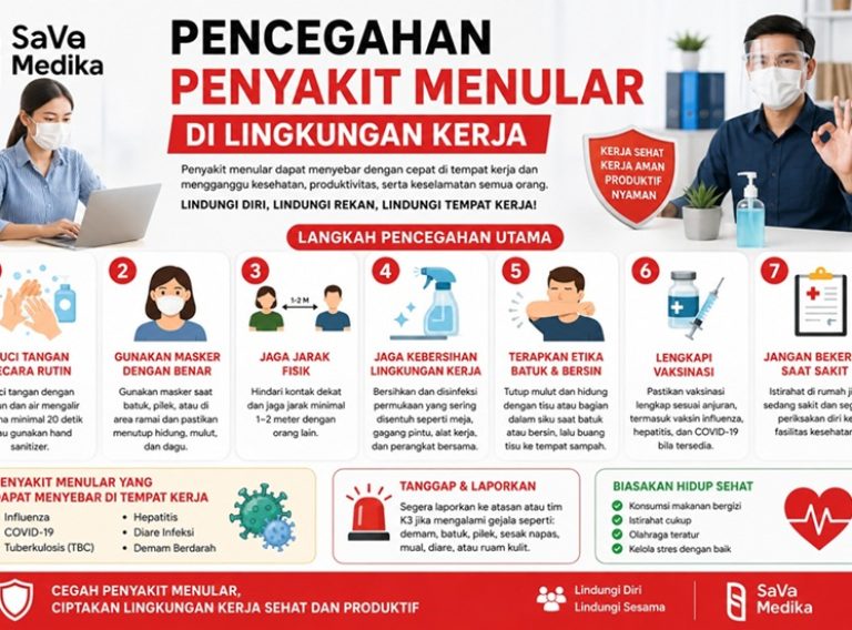 Pencegahan Penyakit Menular di Lingkungan Kerja