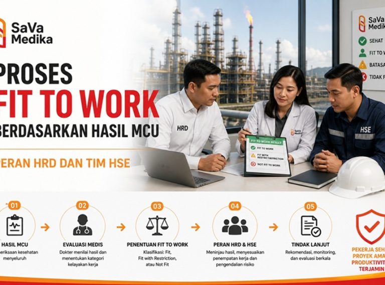 Proses Fit to Work Berdasarkan Hasil MCU Peran HRD dan HSE Proses Fit to Work Berdasarkan Hasil MCU Peran HRD dan HSE
